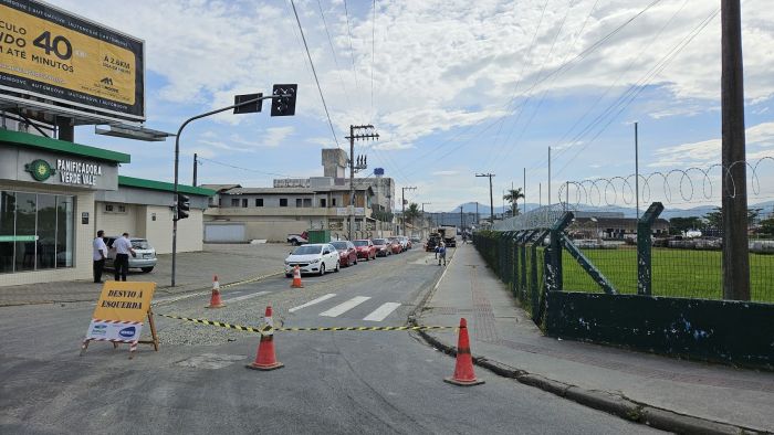 Moradores reclamam do trânsito pesado da Murta
(Foto: Divulgação/Semasa)