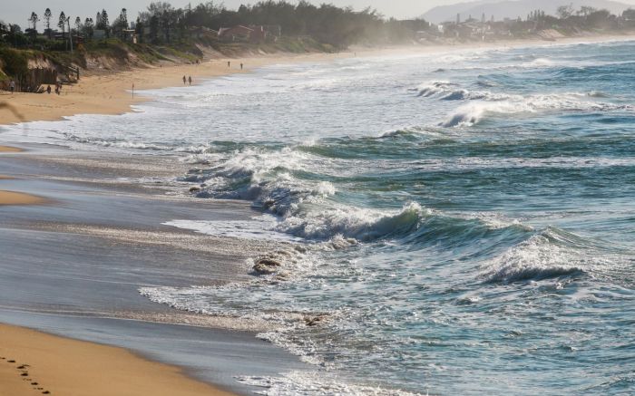 No sábado, as temperaturas chegaram a 12°C em Itajaí (Foto: Divulgação/Julio Cavalheiro/SECOM)