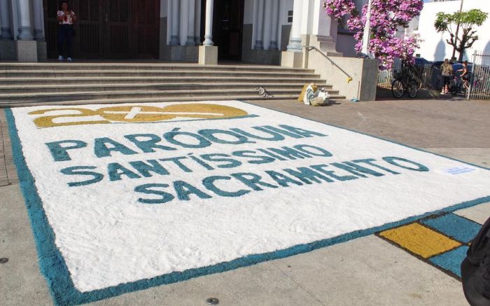 Edição especial da festa comemora bicentenário da Igreja Matriz (Foto: Paróquia Santíssimo Sacramento/Divulgação)  