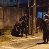 Acidente entre carro e moto acaba em confusão no Imaruí