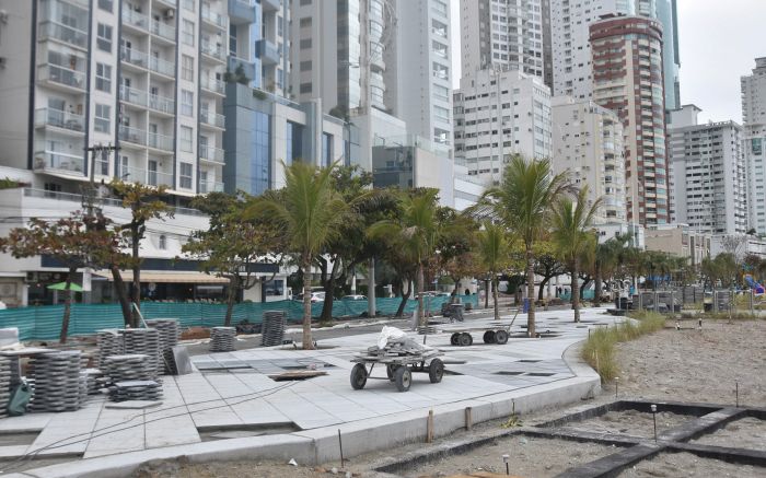 Trecho será modelo para a continuidade das obras ao longo da orla
(foto: João Batista)