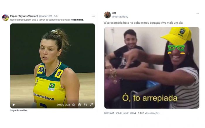 Até o DJ entrou na onda e deu play nos versos “Rosa, que linda que eres!”
 (Foto: Reprodução/Twitter)