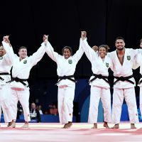 Brasil conquista o bronze no judô por equipes