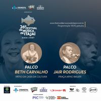 Festival de Música homenageia Beth Carvalho e Jair Rodrigues  