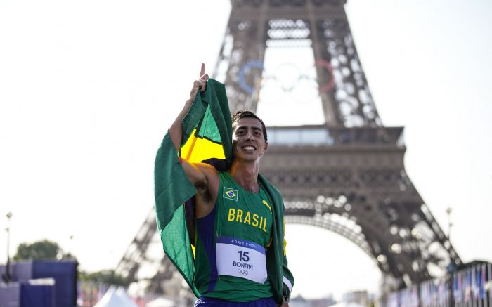 Atleta conquistou medalha em sua quarta Olimpíada. Foto Alexandre Loureiro/COB
