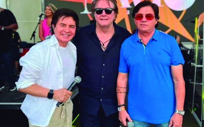 Chitãozinho & Xororó e Fábio Jr vão botar o público pra cantar em BC (Foto: Divulgação)