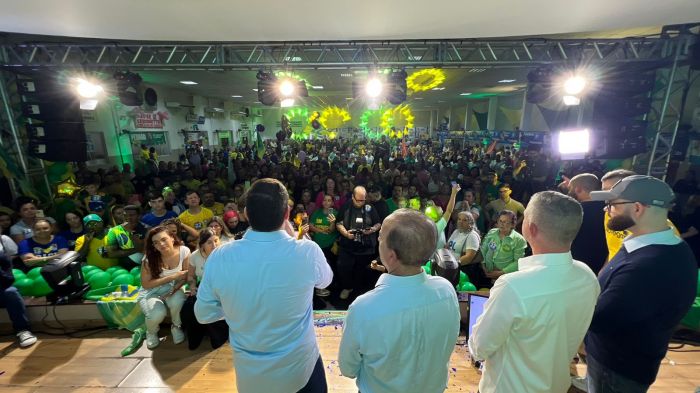 Convenção do Partido Liberal de Itajaí foi neste sábado e reuniu os partidos coligados (Foto: Divulgação/PL Itajaí)