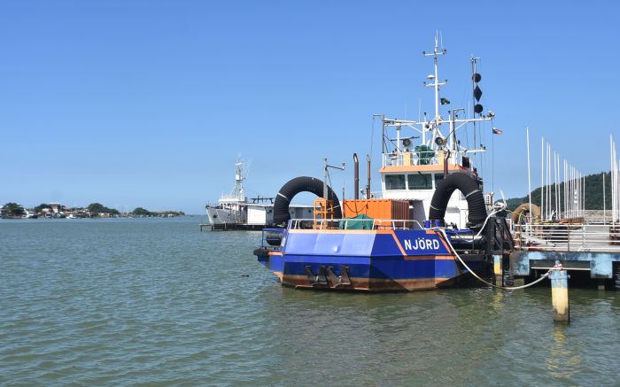 O canal portuário está sem dragagem há duas semanas (Foto: João Batista)