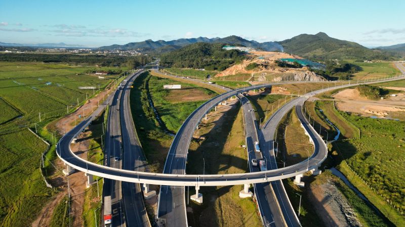 Nova via tem 50 quilômetros de extensão (foto: divulgação arterias)