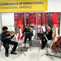 Aeroporto de Navegantes tem apresentações gratuitas de música clássica neste mês 