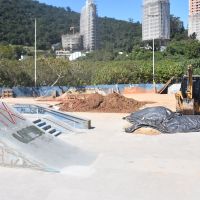 Pista de skate da Beira Rio tá passando por reforma geral depois do abandono