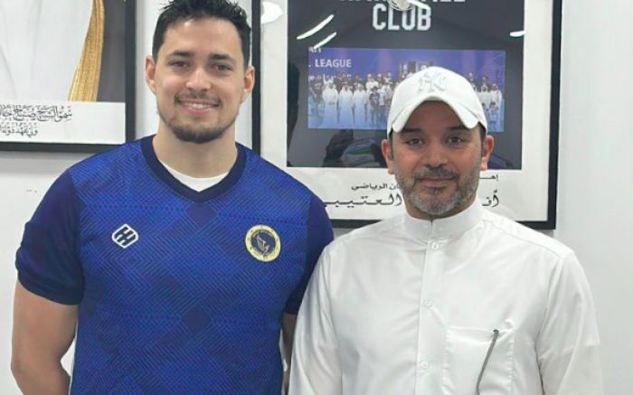 Ponteiro revelado pelo Itajaí Pró-Vôlei jogará no Burgan SC, do Kuwait

(Foto: Instagram)