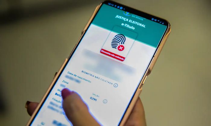 Se sua foto estiver cadastrada no sistema, basta apresentar o app no dia da votação 
 (Foto: TSE)