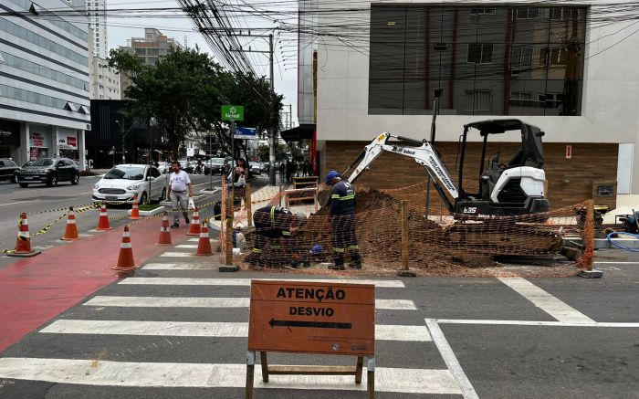 Trampo será à noite para não prejudicar o trânsito na cidade (Foto: Divulgação/Emasa)