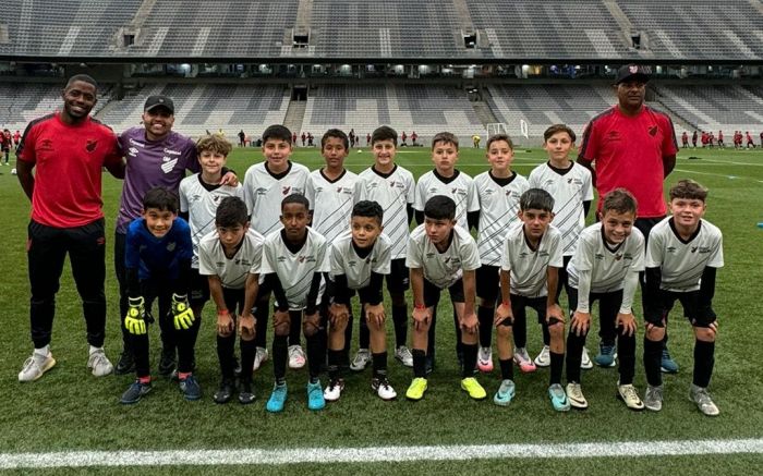 Categorias sub-13 e sub-11 representaram Itajaí na Arena da Baixada

Foto: Divulgação