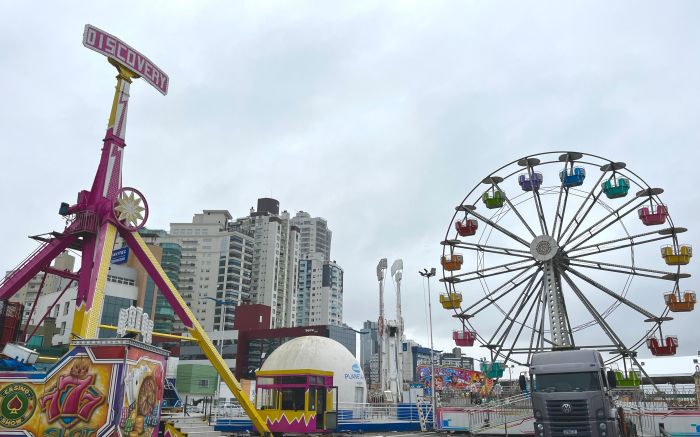 Parque irá operar no mesmo horário de funcionamento da Marejada (Foto: Estagiária Ana Júlia Kamchen sob a supervisão da jornalista Fran Marcon)