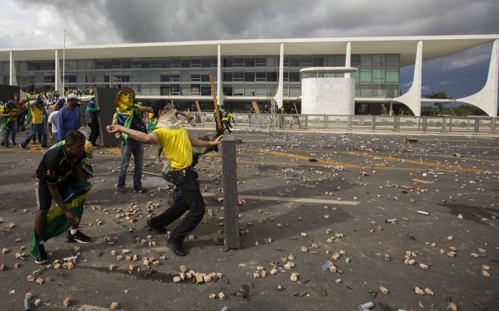 48 pessoas presas nos atos de 8 de janeiro se lançaram candidatos neste ano

(foto: Joédson Alves-Agência Brasil)