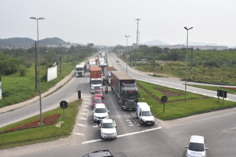 Projeto de rodovia paralela seria no trecho entre Joinville e Tijucas