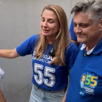 Juliana Pavan comemora vitória em BC  