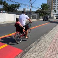 Itajaí terá mais 1,7 Km de ciclovias até o final de novembro