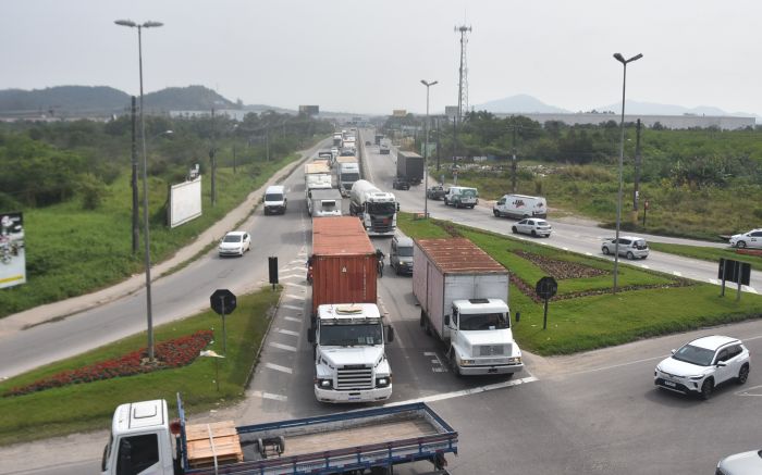 Projetos do primeiro trecho vão de Joinville até a Antônio Heil, em Itajaí
 (Foto: Arquivo/João Batista) 