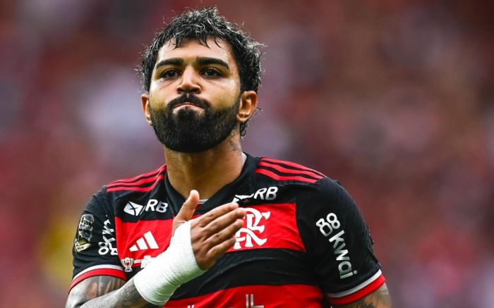 Gabigol marcou dois gols e participou de outro do Flamengo (Foto: Divulgação/Flamengo)