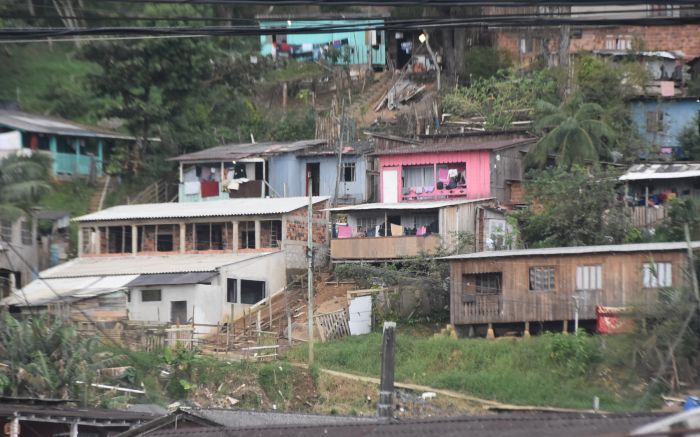 Itajaí tem seis favelas, a maior no bairro Nossa Senhora das Graças (Foto: Arquivo/João Batista)  