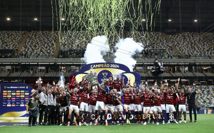 Fla venceu as duas partidas da final. Foto: Divulgação/Flamengo