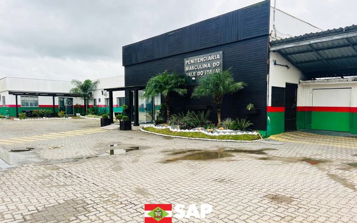 Cadeias da região de Itajaí tem quase mil presos a mais que a capacidade (Foto: Divulgação/SAP-SC)