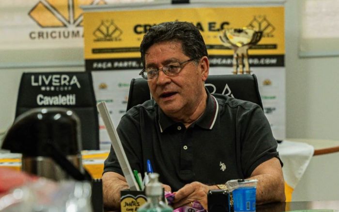 Presidente foi bicampeonato catarinense pelo Tigre. Foto: Divulgação/Criciúma