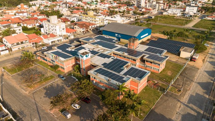 Instituição foi avaliada como a mais sustentável entre as universidades de Santa Catarina
(Foto: Cleiton Marcos de Oliveira)