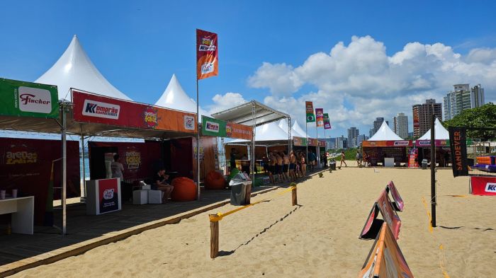  Arena de Verão do Komprão oferece shows musicais e diversas atividades recreativas (Foto: Divulgação)