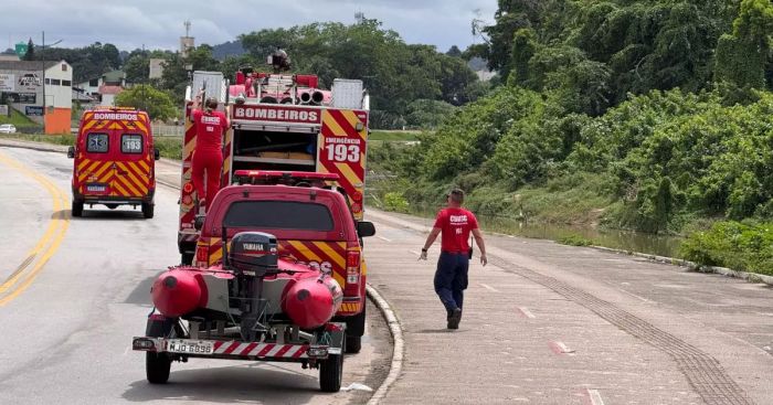 Causa da morte será esclarecida pela perícia (Foto: Divulgação/CBMSC)