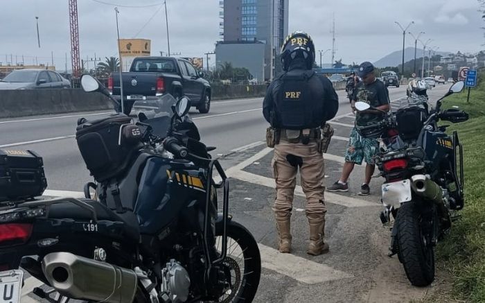 Única morte na região foi registrada em Itajaí (Foto: Divulgação PRF)