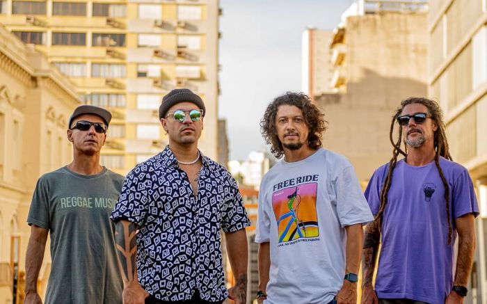 Banda Chimarruts se apresenta na Arena Cultural de Verão Superkoch (Foto: Reprodução/Redes Sociais)