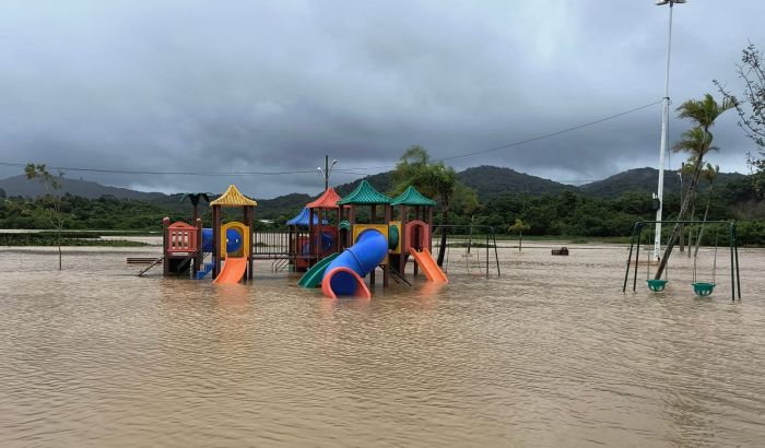 Entre quinta e sexta, choveu 278 mm na cidade (Foto: Divulgação PMC)