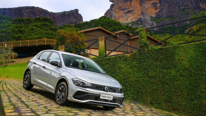 Volkswagen Polo, líder absoluto no Brasil, pode ser conferido na Camvel em Balneário Camboriú (Foto: Divulgação)