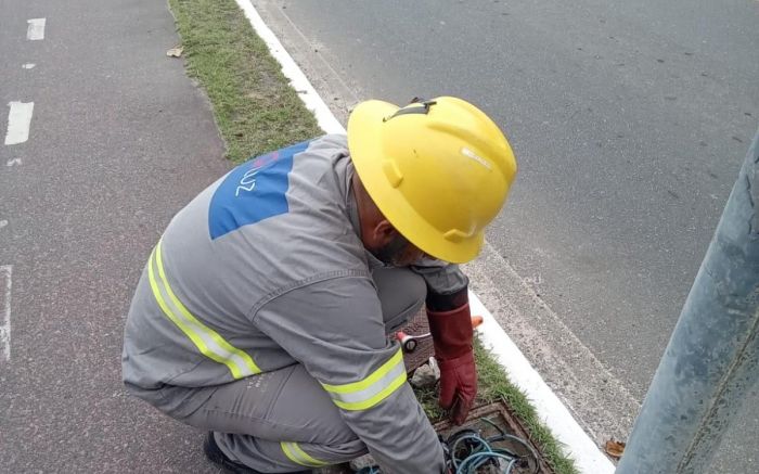 Nos últimos 12 meses, mais de 23 quilômetros de fios foram levados por ladrões (Foto: Divulgação)