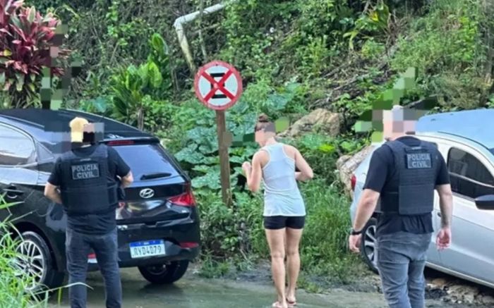 Primeiro encontro da stalker com o dentista foi em 2019, numa consulta em Itapema (Foto: Divulgação/PCSC)