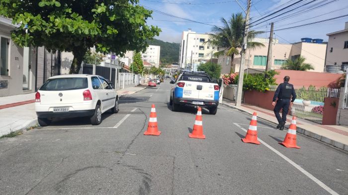 Balneário Camboriú terá outras alterações no trânsito até sábado (Foto: Divulgação/PMBC)