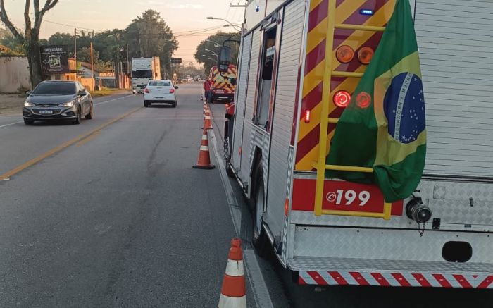 Cachorro surpreendeu o piloto, que não conseguiu desviar a tempo (Foto: Divulgação/CBVI)