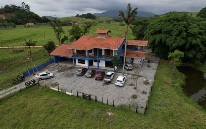 Escola Katiuscia da Graça Vicente é a única opção para moradores do Campeche (Divulgação/Prefeitura de Itajaí)