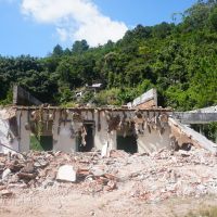 Antigo presídio do Matadouro é demolido em Itajaí