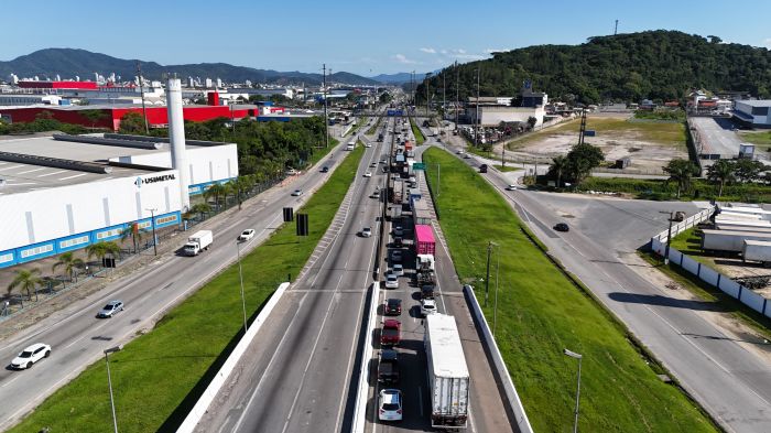 BR 101 registra filas no retorno do Carnaval (foto: divulgação - arquivo)