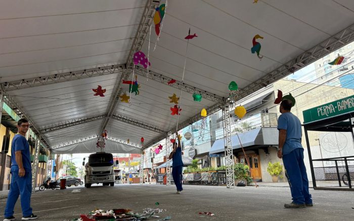 Após a folia, vem o trabalho (foto: PMI)