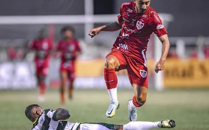 Atacante fez 11 partidas na temporada pela equipe gaúcha (Foto: Patrício Freitas/Guarany)