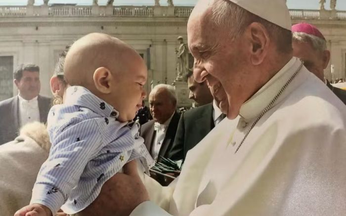 Mãe relembra primeiro encontro em 2019, na Semana Santa (Foto: Arquivo pessoal)