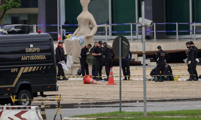 Francisco Wanderley Luiz, de Rio do Sul, morreu após detonar bomba no próprio corpo (Foto: Rodrigues Pozzebom/Agência Brasil)