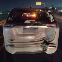 Motociclista acertou traseira de Jeep na BR 470