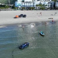 Por que navegar na orla fica proibido durante a safra da tainha?